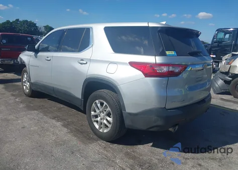 2021 Chevrolet Traverse Fwd Ls z USA, uszkodzony, nr VIN 1GNERFKW3MJ191310